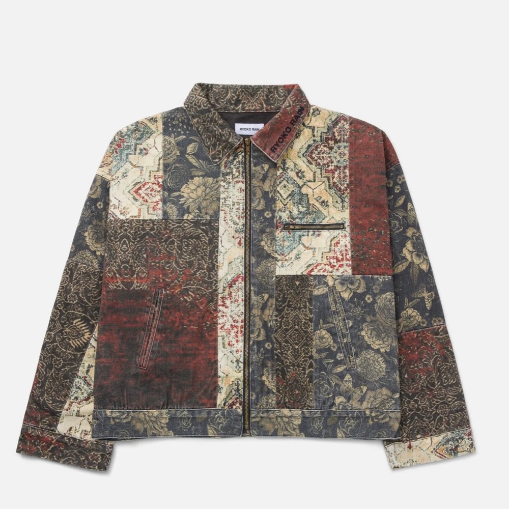 Patchwork Patterned Jacket - image 1